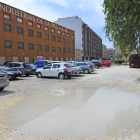 La calle Real en su conexión con la calle Antonio García Martín se convierte enuna ‘piscina’ los días de lluvia.-ISRAEL L. MURILLO