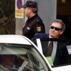 Jordi Pujol Ferrusola, a la salida de la Audiencia Nacional, el pasado 15 de septiembre.-DAVID CASTRO