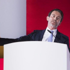 Manuel Valls, en un acto de Societat Civil Catalana.-FERRAN NADEU