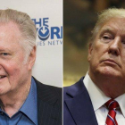 Jon Voight y Donald Trump.-AP