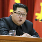 El presidente de Corea del Norte Kim Jong-un.-RODONG SINMUN