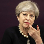 Theresa May, este martes 11 de julio.-AFP / MATT DUNHAM