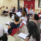 Igor Ijurra dio una clase magistral  con motivo de la celebración de los 135 años de la Schola Cantorun.-ISRAEL L. MURILLO