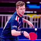 Alexandru Cazacu devuelve una pelota.-ECB