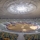 Imagen del Coliseum con su cubierta fija.-ISRAEL L. MURILLO