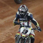 Kenny Noyes, en una carrera del Superprestigio Dirt Track de Barcelona celebradas en enero del 2014 en el Palau Sant Jordi.-Foto: EFE / ALBERTO ESTÉVEZ