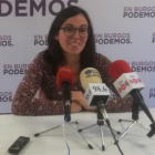 Laura Domínguez, procuradora de Podemos. ECB