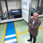 Andrés Hernando, CEO de Hiperbaric, en las instalaciones de la empresa.  S. OTERO-min