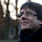 El expresident Carles Puigdemont defiende no poder renunciar a la unilateralidad si el Estado no renuncia a la suya.-/ BLANCA BLAY (ACN)