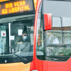 Autobús urbano circulando por la capital burgalesa. ECB