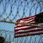 Fotografía de archivo de perímetro de seguridad en Campo Delta 5, en una estación naval de EEUU en Guantánamo, Cuba.-EFE / MIKE BROWN