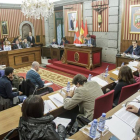 Un momento de la sesión del Pleno celebrado ayer para aprobar las cuentas para 2015.-SANTI OTERO