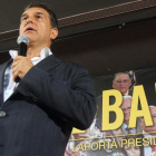 Joan Laporta, en un acto de su candidatura a la presidencia en el 2015.-TONI GARRIGA