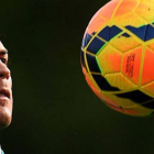 Cristiano Ronaldo, durante un entrenamiento con la selección portuguesa.-Foto: AFP / FRANCISCO LEONG