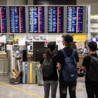 La sala de registros del aeropuerto de Hong Kong.-EFE / EPA / LAUREL CHOR
