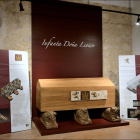 Tras ser rehabilitado en el centro de restauración de Simancas, el sarcófago se encuentra en el Museo de Santo Domingo.-L.V.