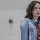 Saray Pérez Castilla, en la Biblioteca de la UBU.-SANTI OTERO