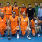 Formación del CB Atapuerca Asercomex.-FOTO CEDIDA POR LA DELEGACIÓN BURGALESA