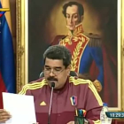 Comparecencia del presidente venezolano, Nicolás Maduro, en TV en que atacó a Felipe González de quien dijo que "huyó como un cobarde".-Foto: YOUTUBE