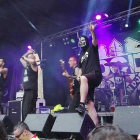 La veterana banda de rap-metal Def Con Dos fue la encargada de abrir la segunda jornada del TrespaRock el fin de semana pasado.-MARINA