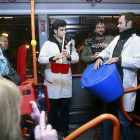 Los conciertos en el autobús han sido una de las citas más llamativas.-Raúl Ochoa