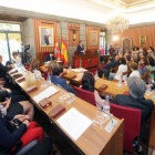 El próximo Pleno municipal debatirá la posibilidad de que la ciudad acoja a refugiados.-ISRAEL L. MURILLO