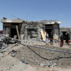 Los rebeldes hutís acusan a la coalición árabe liderada por Arabia Saudí de la masacre-EL PERIÓDICO