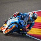 Àlex Rins, durante la sesión de este sábado en el circuito de Motorland.-AFP / JAIME REINA