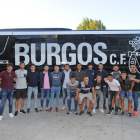 El Burgos CF presentó ayer su nuevo autobús-Israel L. Murillo
