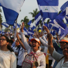 El pueblo de Nicaragua demanda la renuncia del presidente Daniel Ortega.-REUTERS
