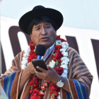 Evo Morales en un acto políticop en Cochabamba.-/ REUTERS