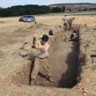 Excavación arqueológica en Carrecastrillo, a los pies del Cerro Castarreño. JOSÉ COSTA.