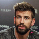 Gerard Piqué en rueda de prensa.-EL PERIÓDICO