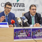 Rubén Martínez y Germán Martínez durante la rueda de prensa.-SANTI OTERO