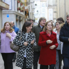 La ministra de Fomento junto a candidatos por Burgos al Congreso y al Senado y el alcalde-RAÚL G. OCHOA