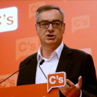 José Manuel Villegas, en la sede de Ciudadanos.-DAVID CASTRO