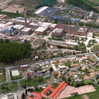 Los terrenos de la extinta Rottneros se han convertido en el escaparate ideal para consolidar la reactivación industrial de Miranda.-ECB