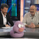 Pablo Motos y Karlos Arguiñano, en 'El hormiguero' (Antena 3).-