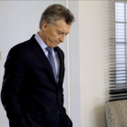 El presidente de Argentina, Mauricio Macri.-NATACHA PISARENKO (AFP)