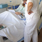 Una habitación del Hospital Universitario de Burgos.-RAÚL OCHOA