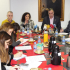 El Colegio de Médicos celebró ayer un desayuno informativo para hacer balance de este año y plantear sus inquietudes en materia sanitaria.-ISRAEL L. MURILLO