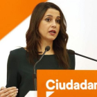 La portavoz de Ciudadanos y líder del partido en Catalunya, Inés Arrimadas.-PACO CAMPOS