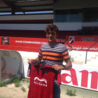 Sangalli con la camiseta rojilla.-