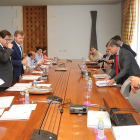 La última reunión del consejo rector del desvío tenía lugar el miércoles pasado.-ISRAEL L. MURILLO