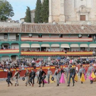 La ganadería burgalesa volverá al festival de Chinchón.-ECB