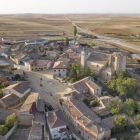 Vista aérea de la localidad ubicada en la comarca Odra Pisuerga-ISRAEL L. MURILLO
