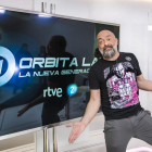 Goyo Jiménez, presentador de 'Órbita Laika: la nueva generación', en una foto promocional del programa de La 2.-