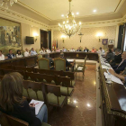 Los diputados provinciales durante un Pleno de esta legislatura.-RAÚL G. OCHOA