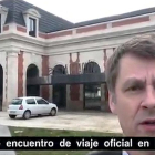 Captura del primer vídeo que publicó Elliot durante su visita a Burgos el pasado martes en el contaba la historia-ISRAEL L. MURILLO