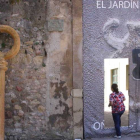 Original puerta que abre el espacio expositivo.-G. G.